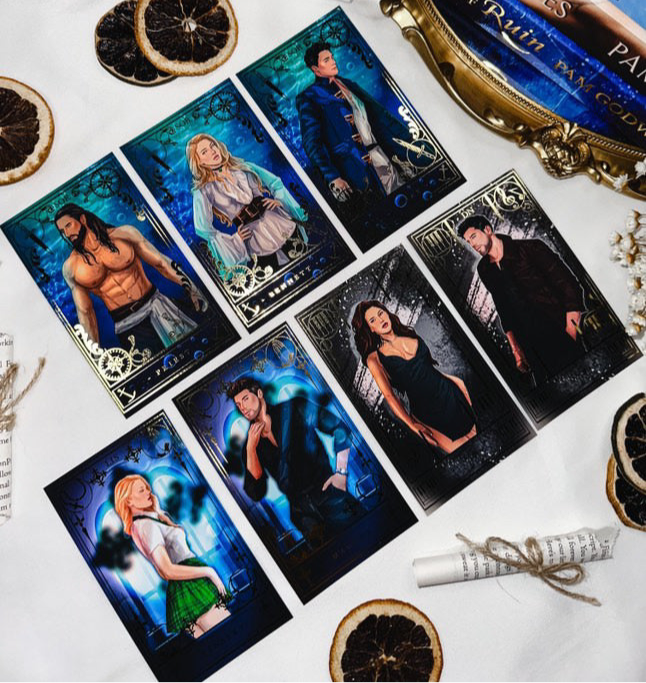 Notes of Ruin and Sin Tarot Deck