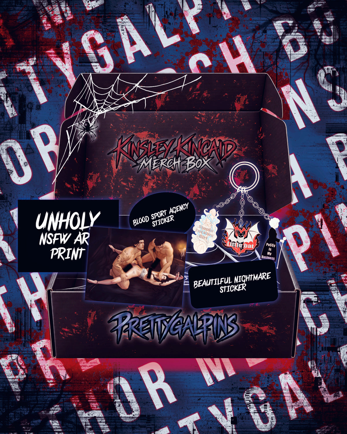 Kinsley Kincaid Merch Box