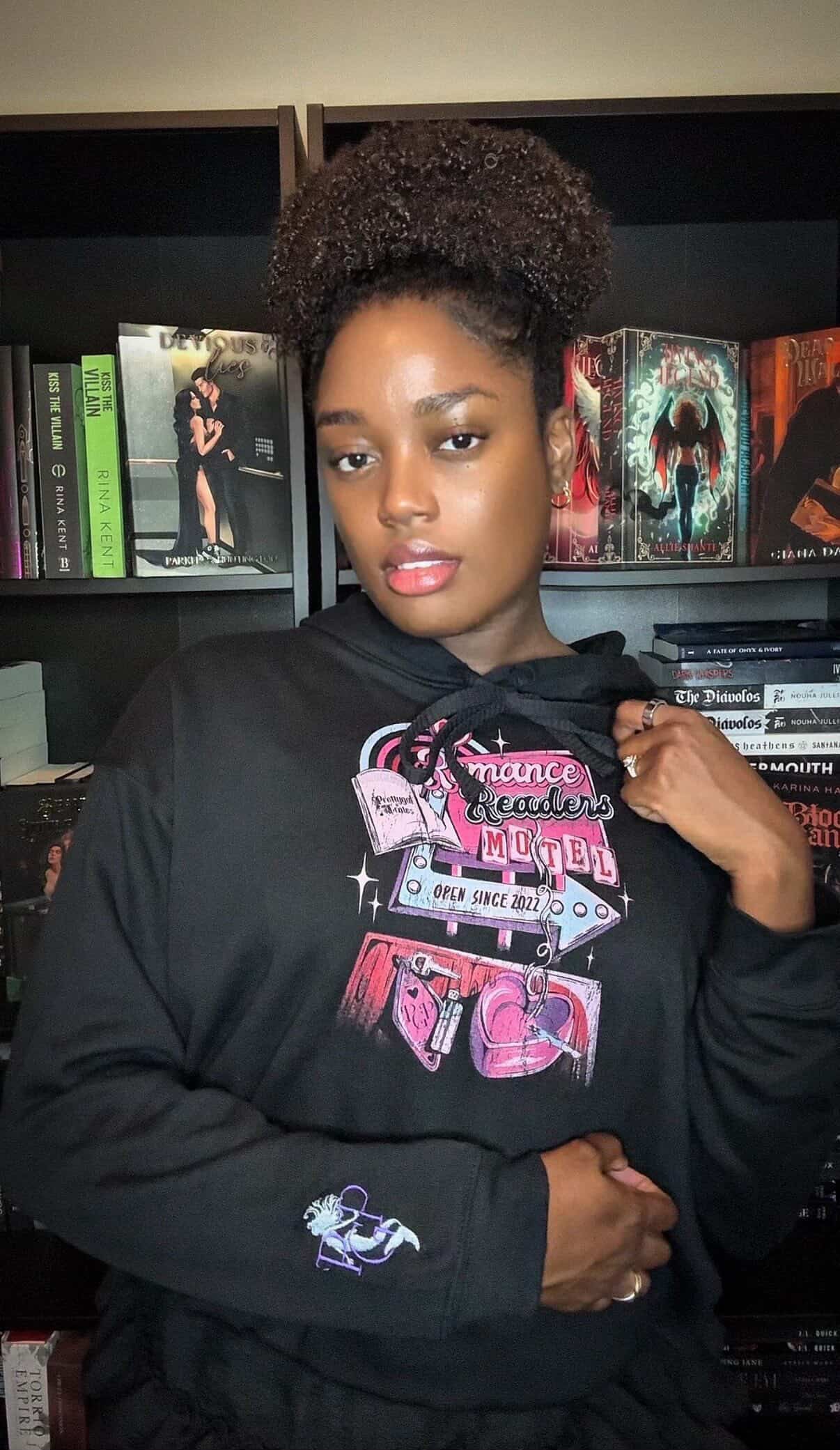 PGP Romance Motel Cropped Hoodie