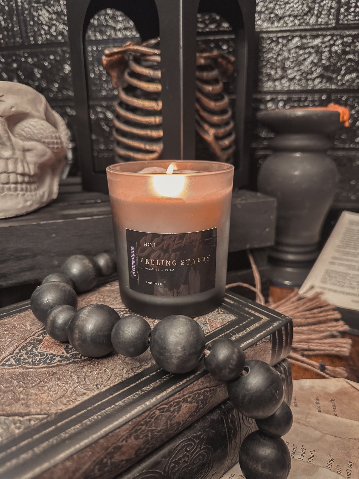 Feeling Stabby Candle