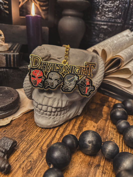 Devil's Night Keychain