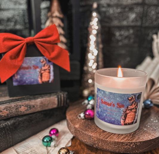 Santa's Sin Holiday Candle