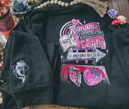 PGP Romance Motel Cropped Hoodie