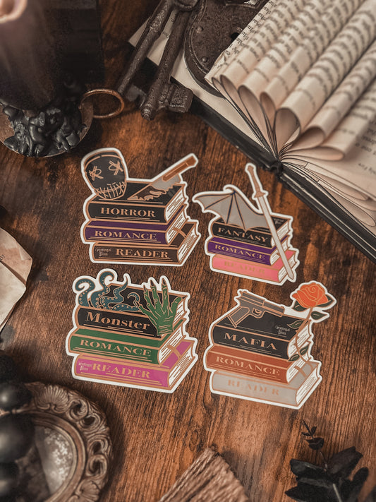 Jumbo Book Stack Stickers
