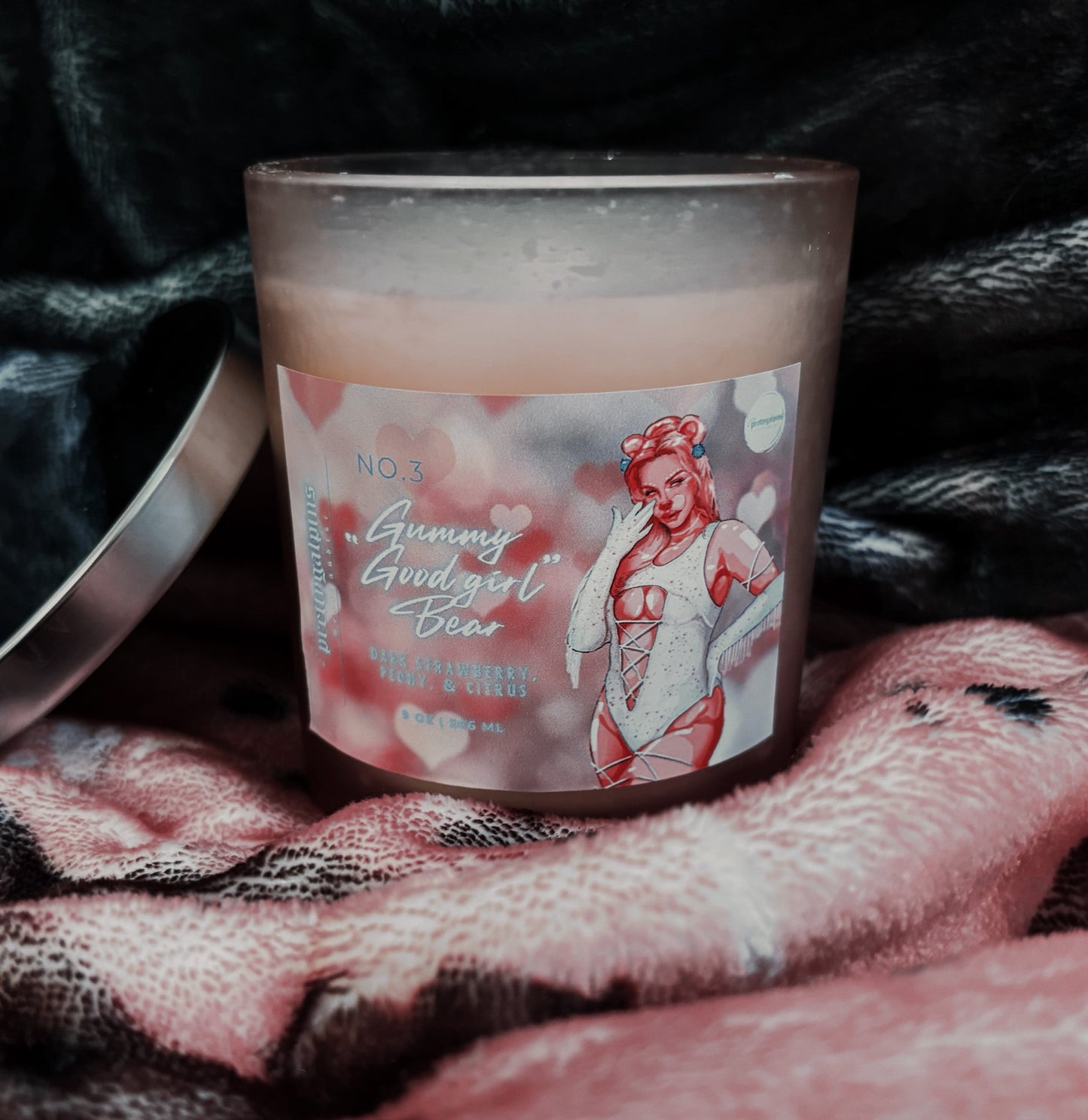 Good Girl Gummy Bear Candle