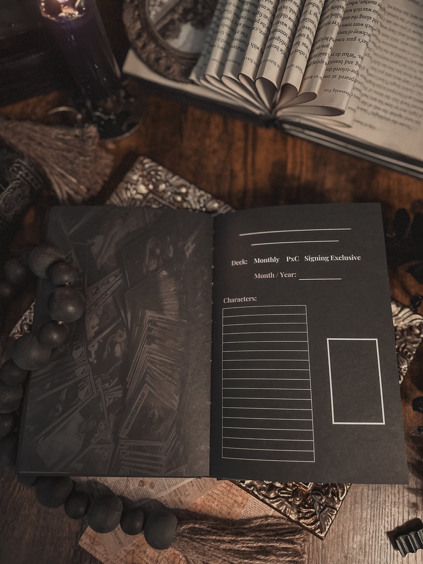 Prettygalpins Card Tracker Journal
