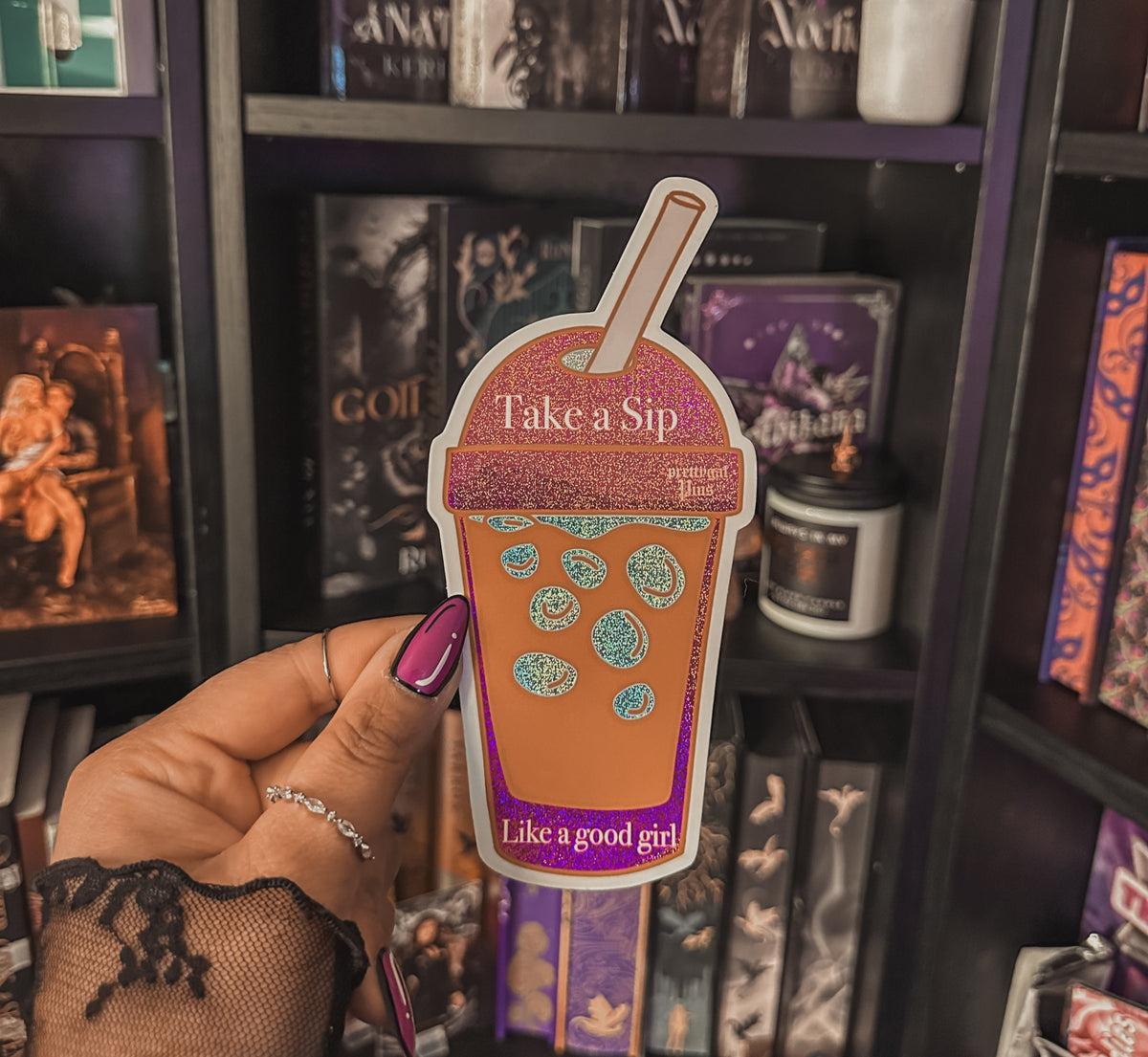 Sticker Sip Take a Sip Jumbo Sticker – PrettygalPins