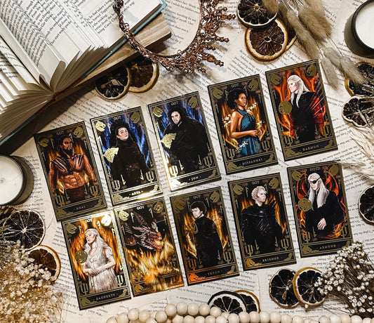 Thrones of Iron and Dragons Tarot Deck I