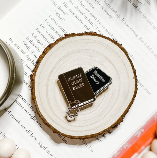 Lipstick Rebel's: The Hatesick Diaries Enamel Pin
